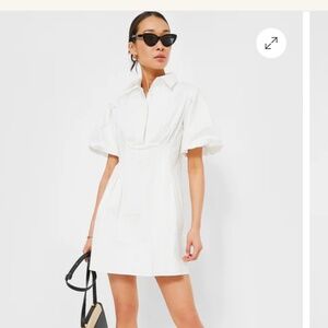 Tuckernuck White Mini Delaney Dress